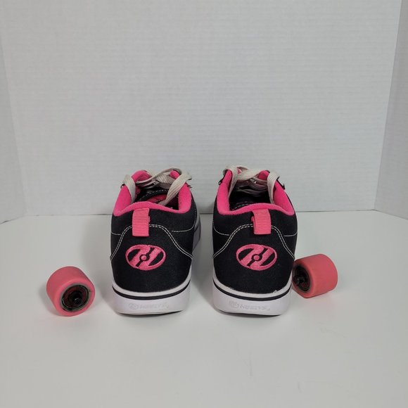 Heelys Pro 20 Women's Size 5 / Youth Size 4 Black & Pink Skate Sneakers - Picture 6 of 10